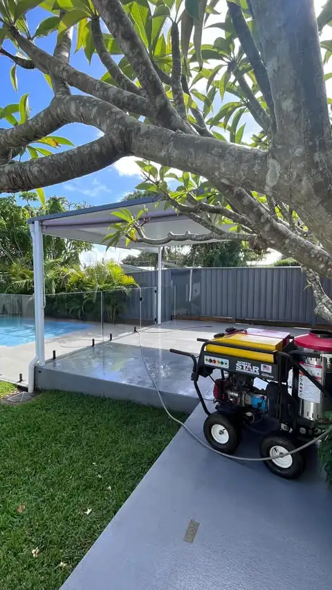 Pressure washing by Sunny Garden on the Central Coast